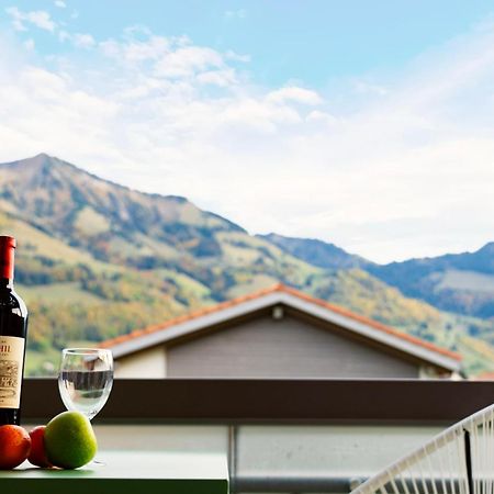Gruyere Alpes Appartement 3 Chambres Bbq Parking Neirivue エクステリア 写真