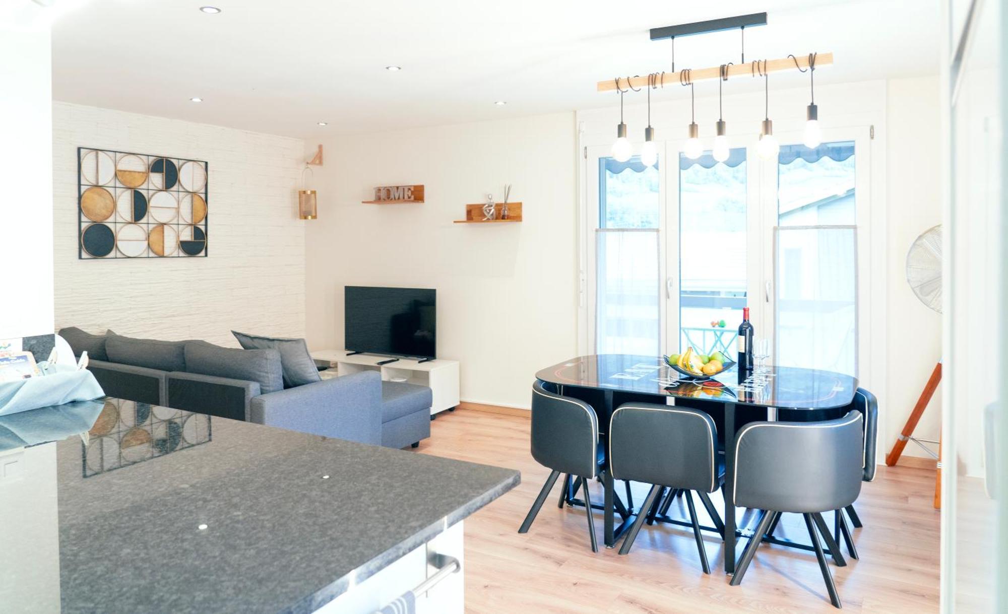 Gruyere Alpes Appartement 3 Chambres Bbq Parking Neirivue エクステリア 写真