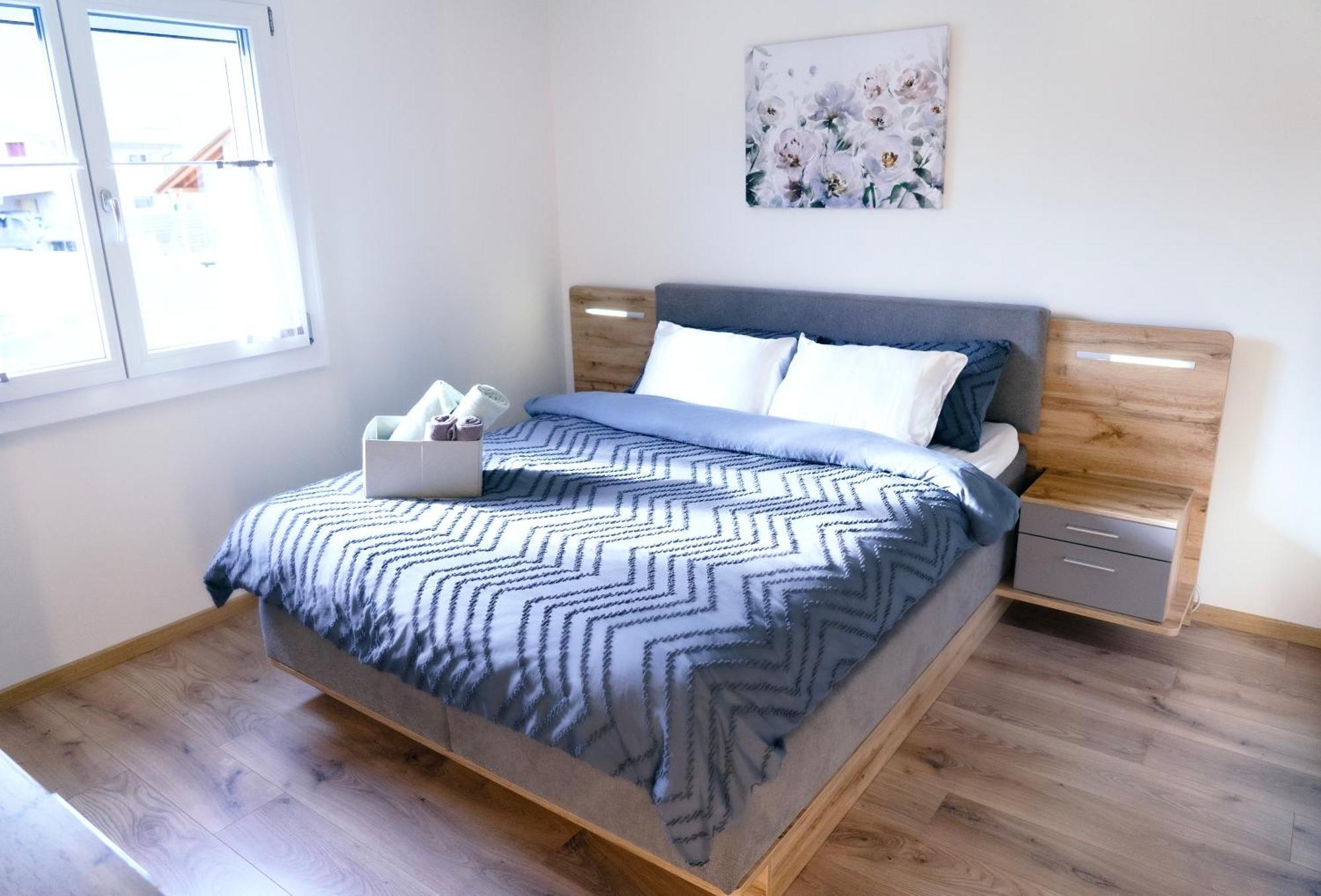 Gruyere Alpes Appartement 3 Chambres Bbq Parking Neirivue エクステリア 写真