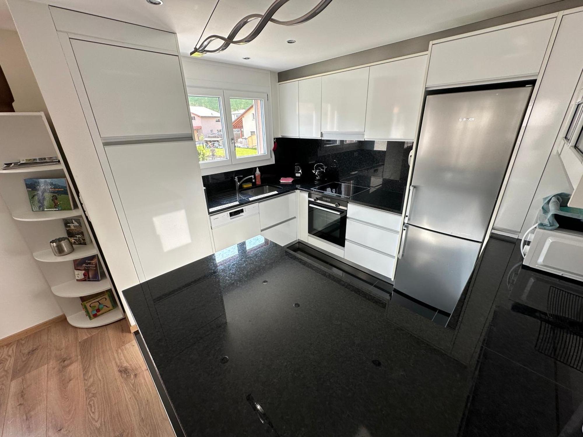 Gruyere Alpes Appartement 3 Chambres Bbq Parking Neirivue エクステリア 写真
